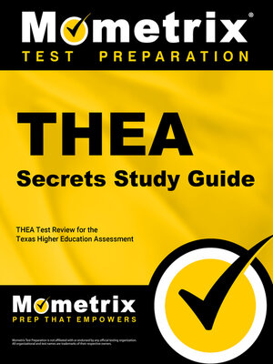 cover image of THEA Secrets Study Guide